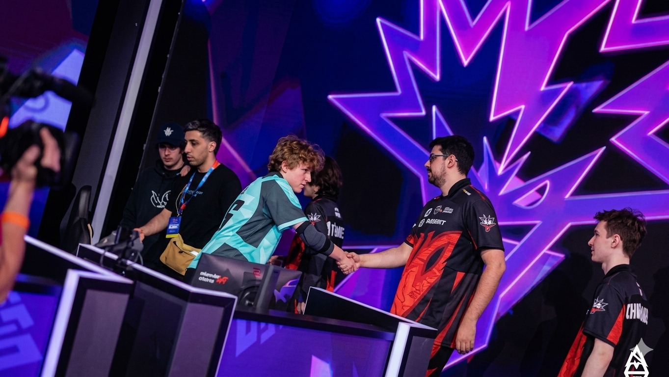 Team Yandex competes against PARIVISION in the BLAST Slam 8 Dota 2 upper-bracket semifinals.