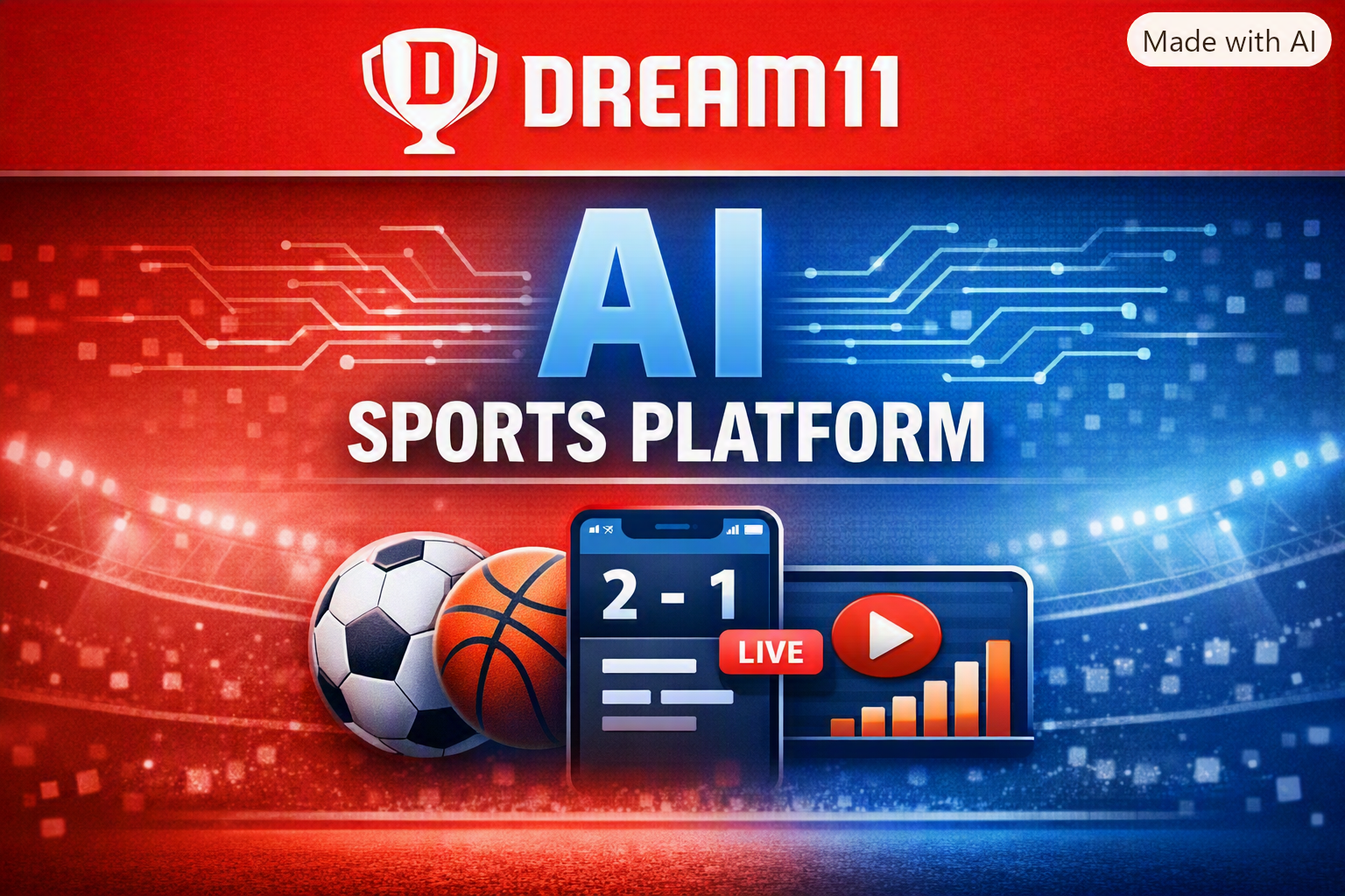 Cover image for Dream11 Pivots From Fantasy Gaming to AI-First Sports Platform
