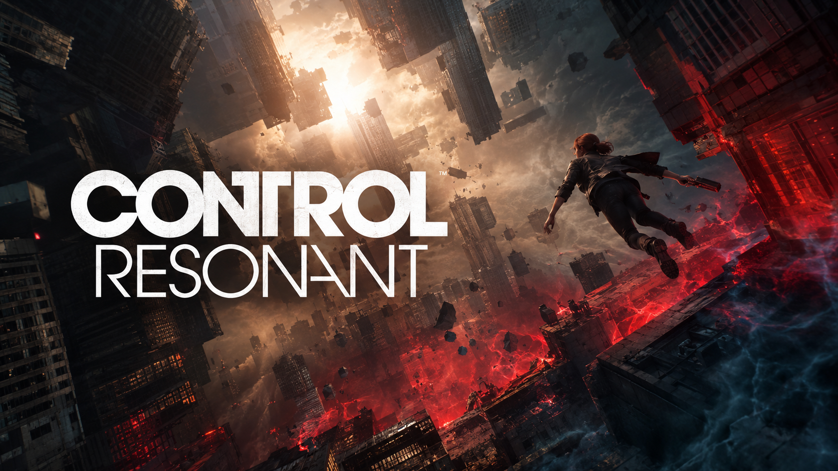Control Resonant gameplay scene featuring Dylan Faden in a supernatural Manhattan
