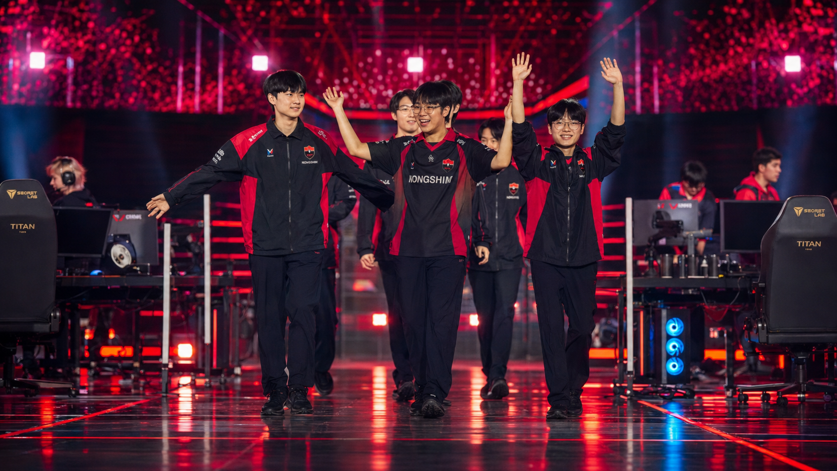 Nongshim RedForce at VCT Pacific Stage 2 upper-bracket final