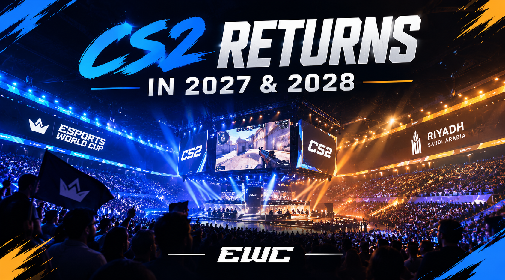 CS2 returns to the Esports World Cup in 2027 and 2028